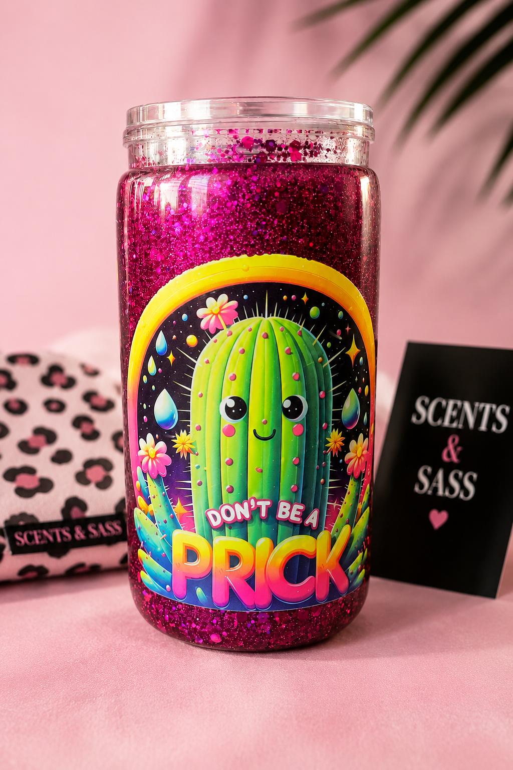 Don't be a Prick 10oz Snowglobe Tumbler