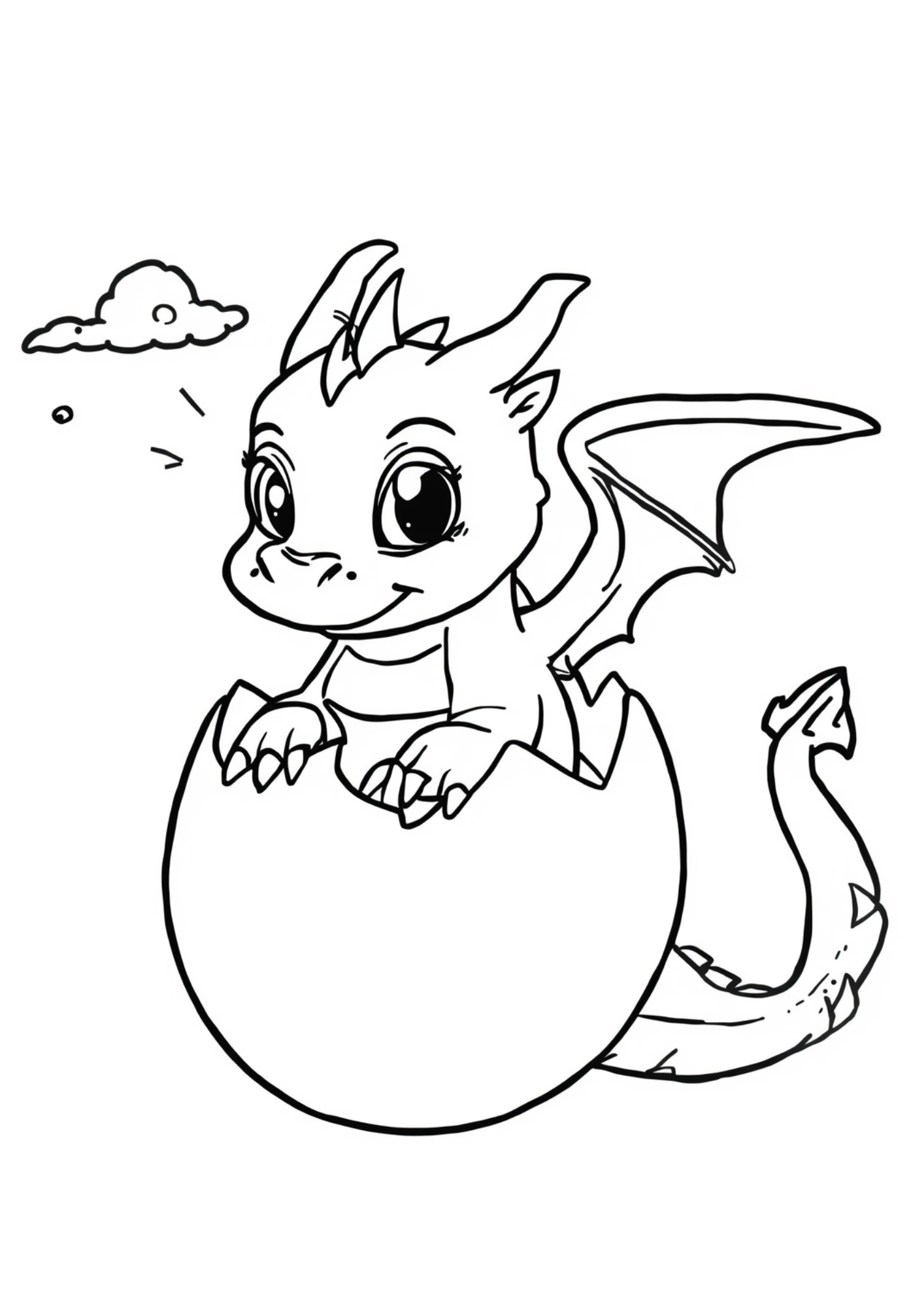 Cute & Magical Colouring Book