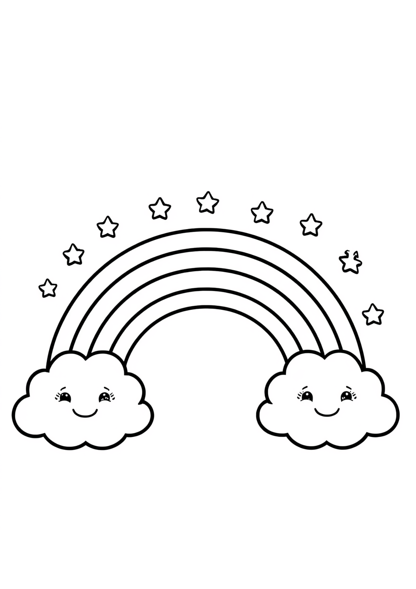 Cute & Magical Colouring Book