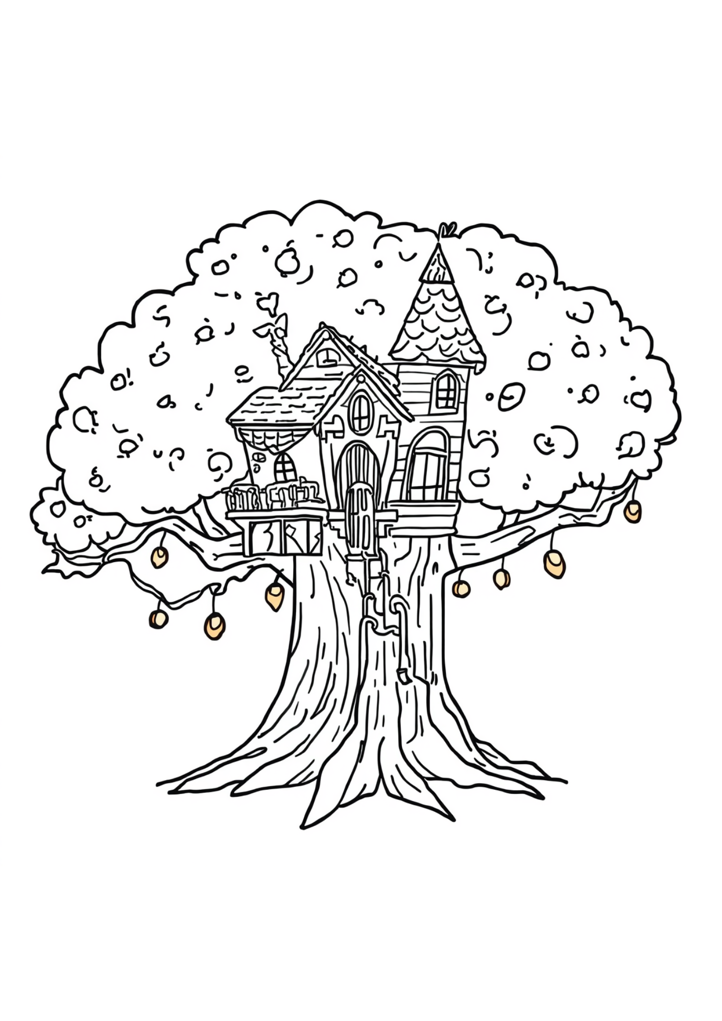 Cute & Magical Colouring Book