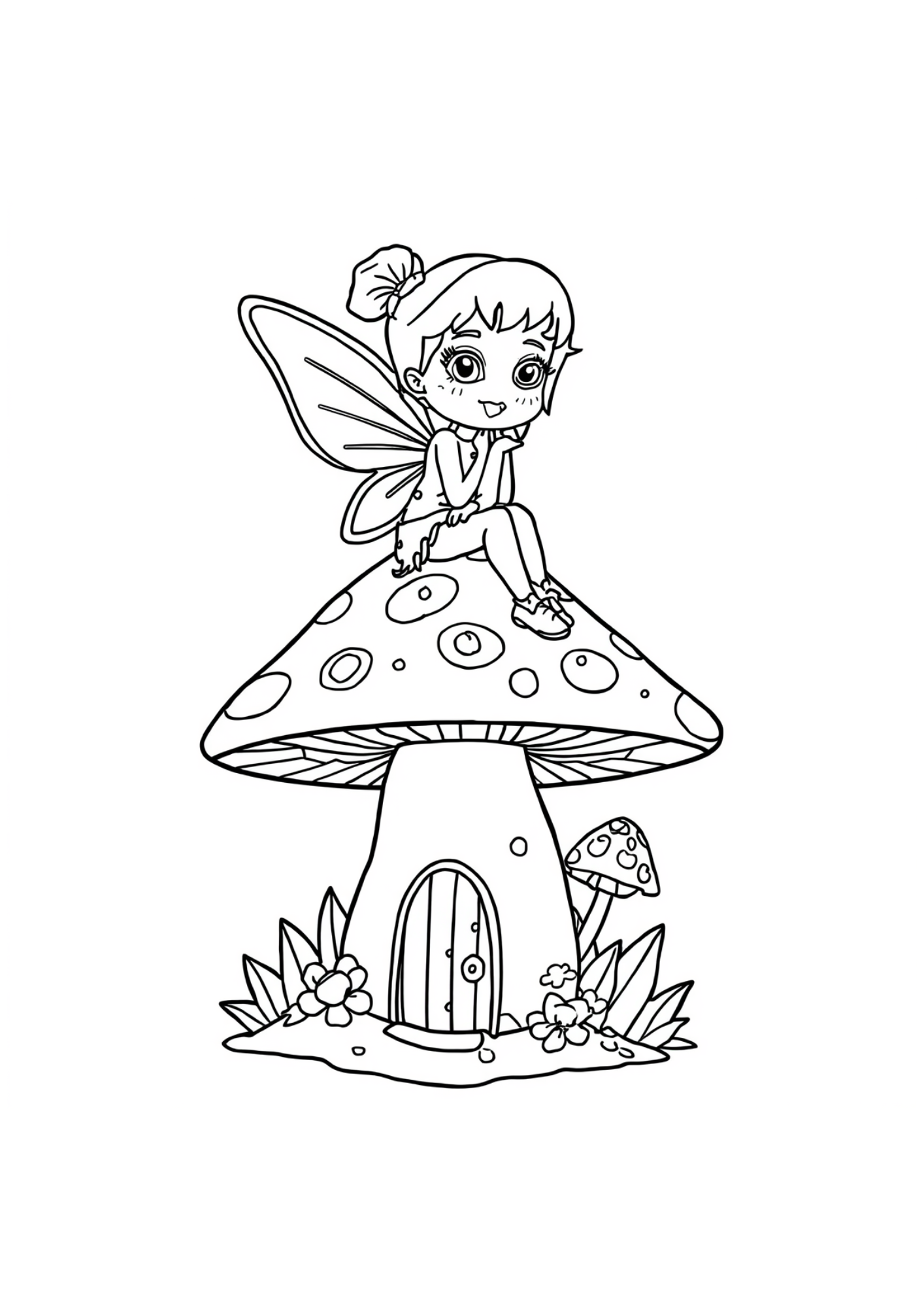 Cute & Magical Colouring Book