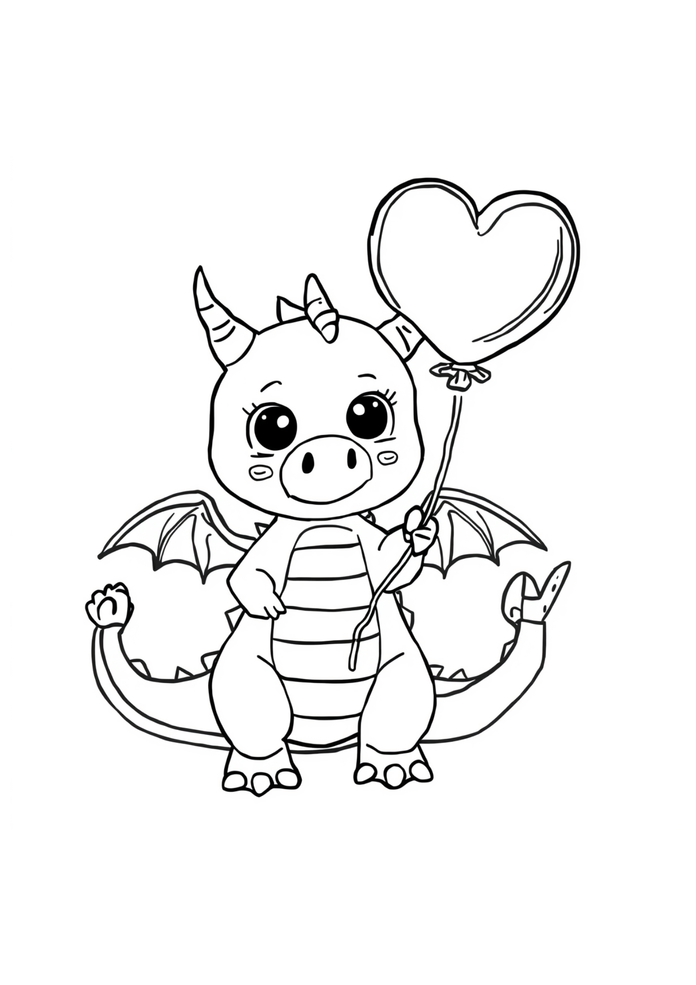 Cute & Magical Colouring Book