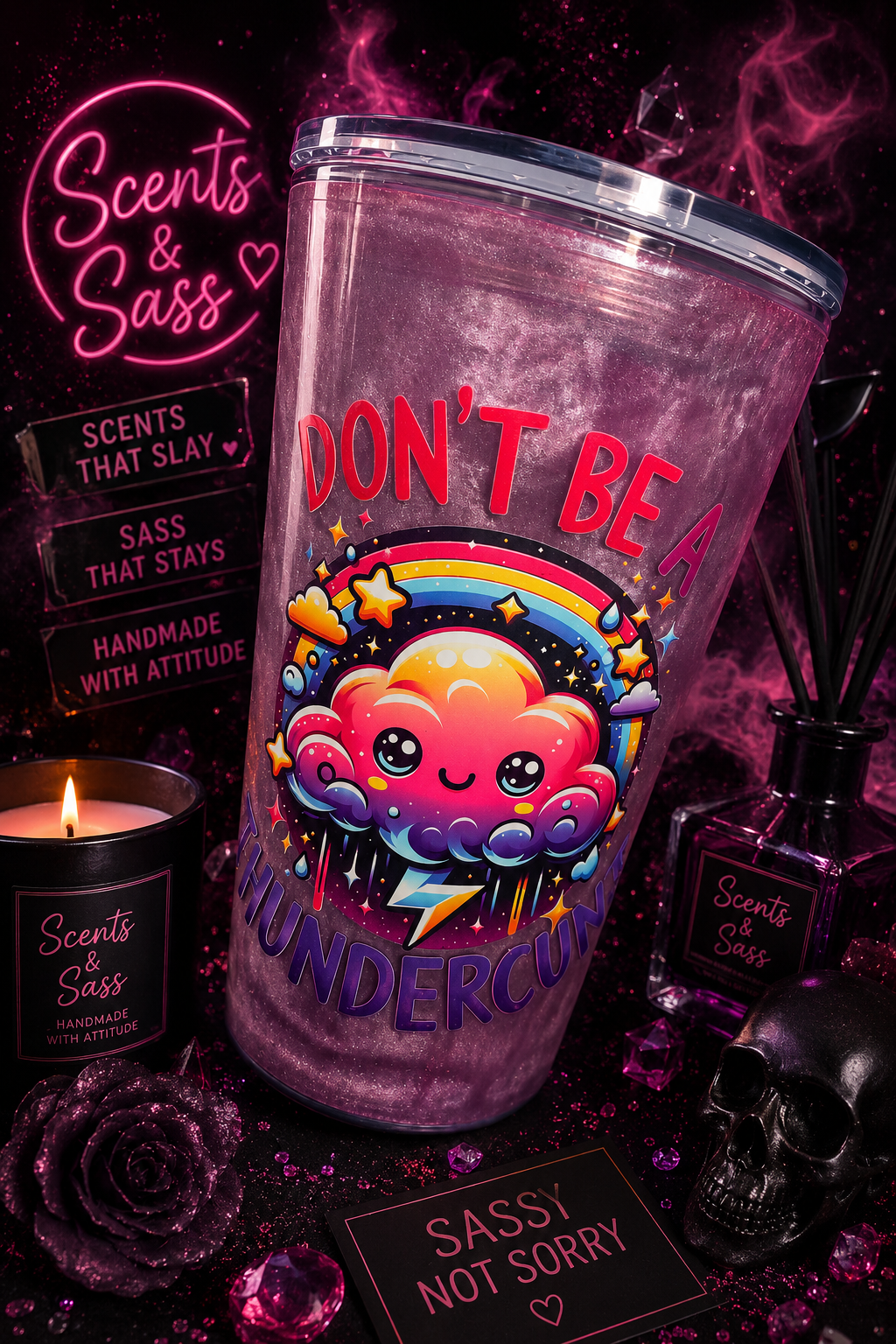 "Don't Be A Thundercunt" Tumbler